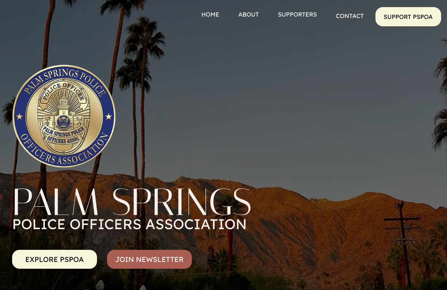 Palm Springs POA Website